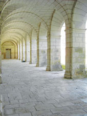 The Cloister is one of the abbey's evocative features, which make it a popular site for weddings and other celebrations