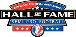 Semi-Pro Football Hall of Fame logo