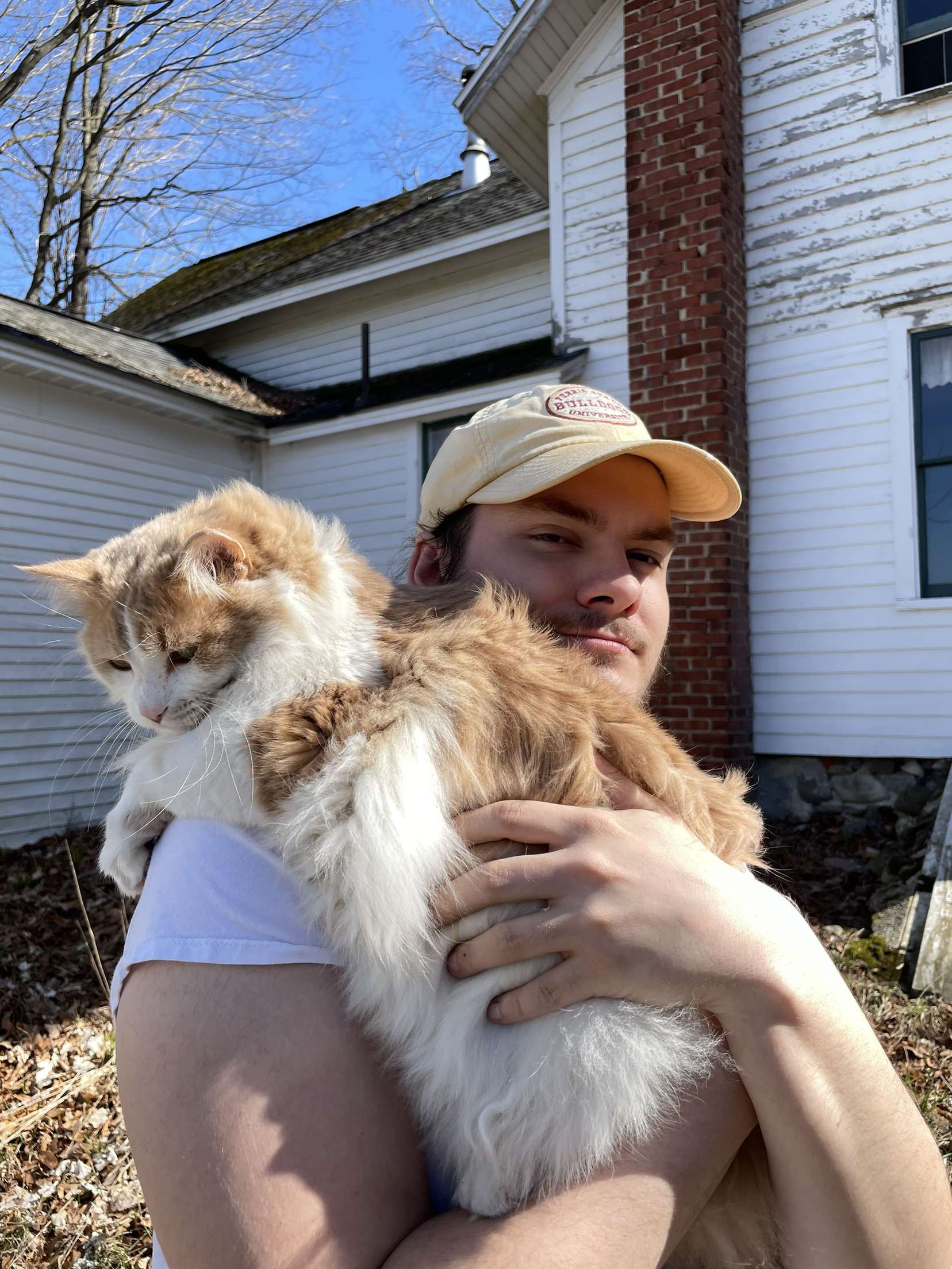 Will Garason Holding a Cat