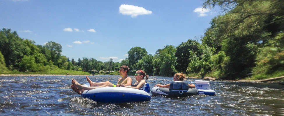 Tubing in Big Rapids