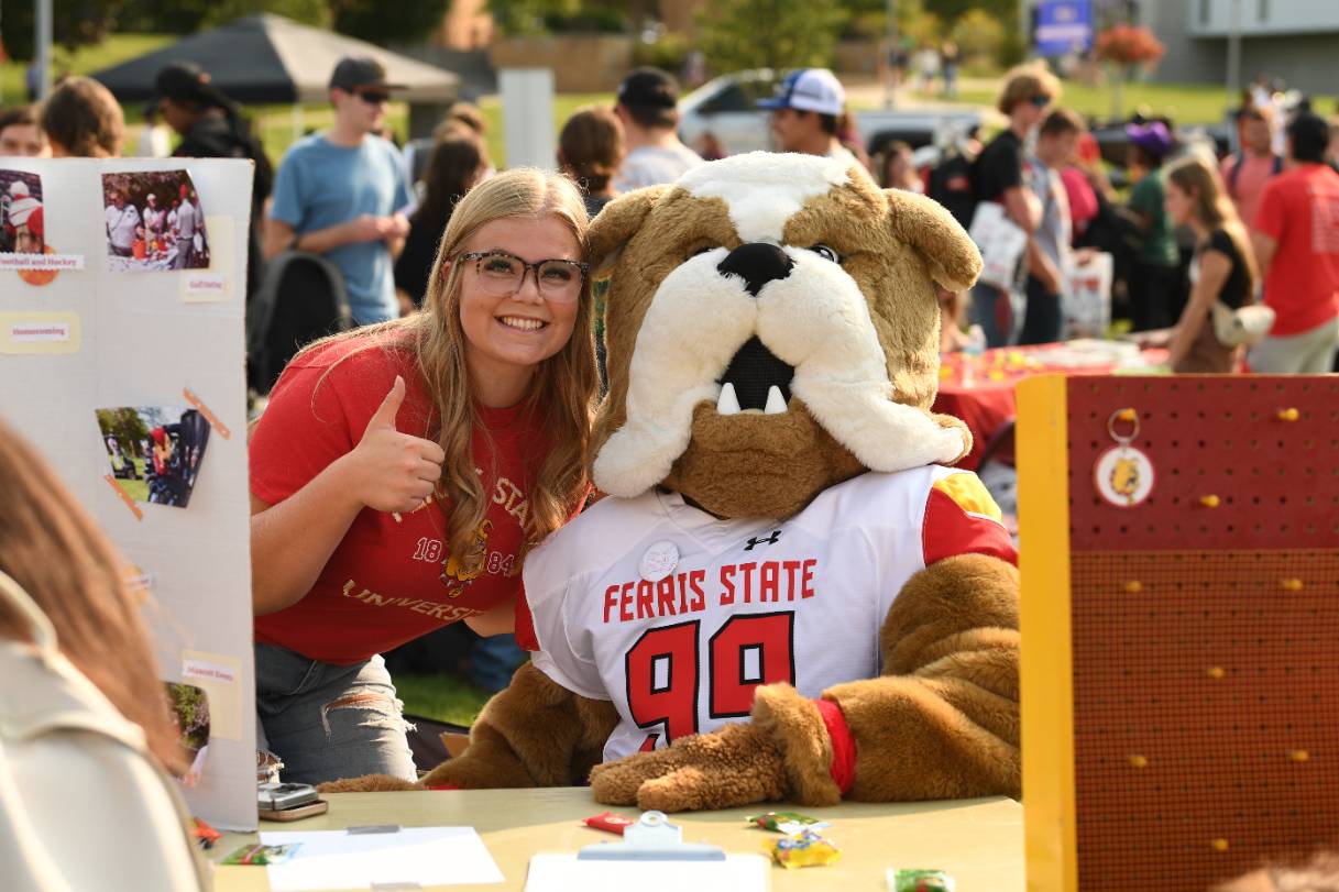 Students at Bulldog Bonanza