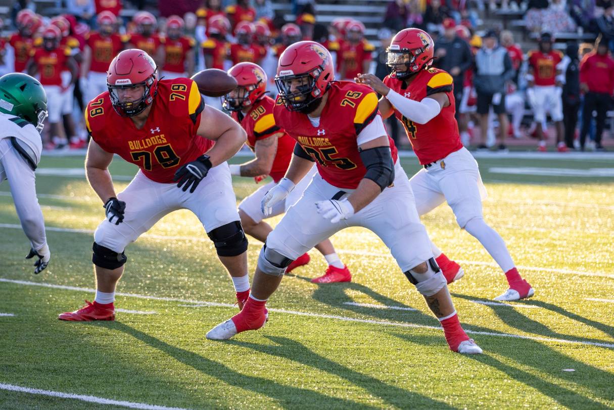 Students at Ferris Football game