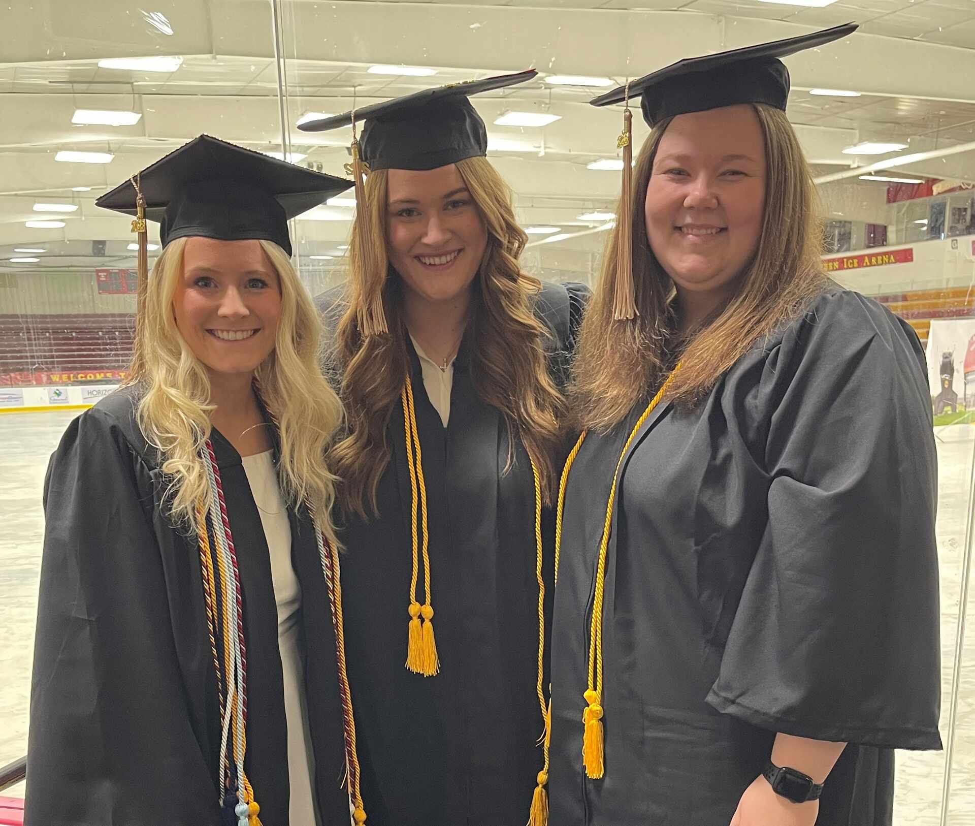 Olivia Adams, Hanna Zimmer, and Kristina Rousseau.   