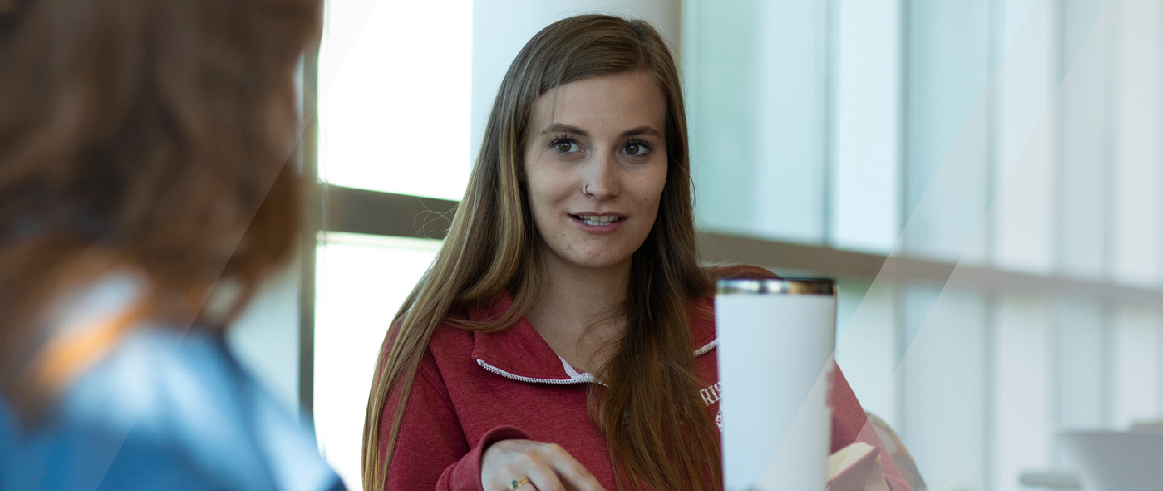 Ferris students in University Center.