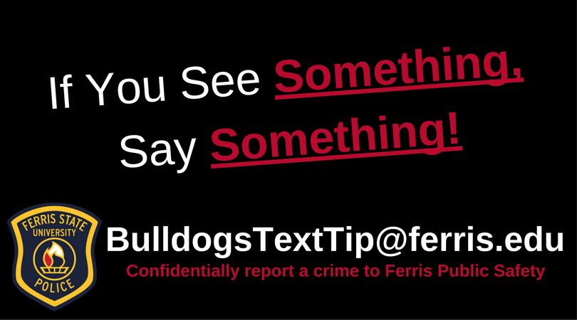 If you see something say something