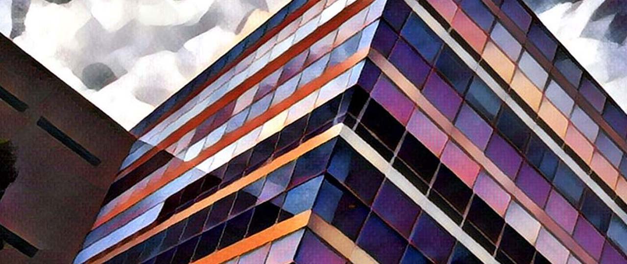 Flite building with Prisma filter