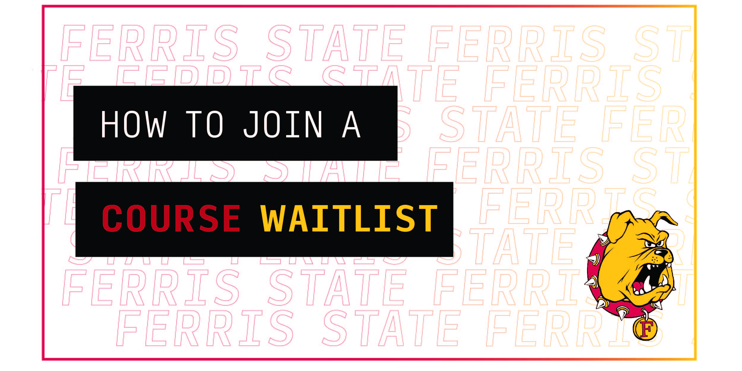 How to Join a Course Waitlist
