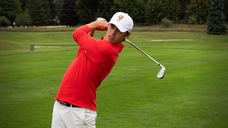 Ferris State men's golfer