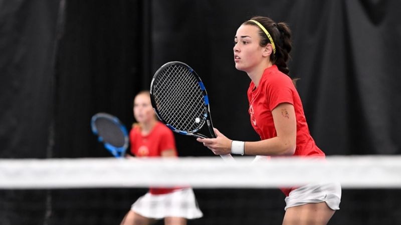 Ferris State women's tennis players