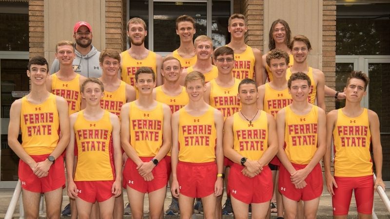 Men's Track and Cross Country team