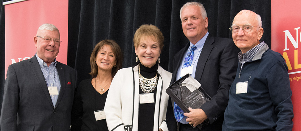 Ferris State University donors at reception