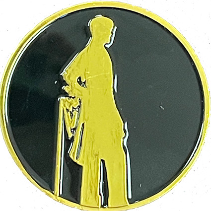 Woodbridge Statue Pin