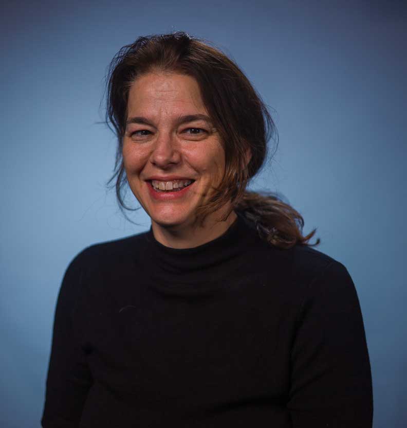Photo of professor Jen Miller, smiling