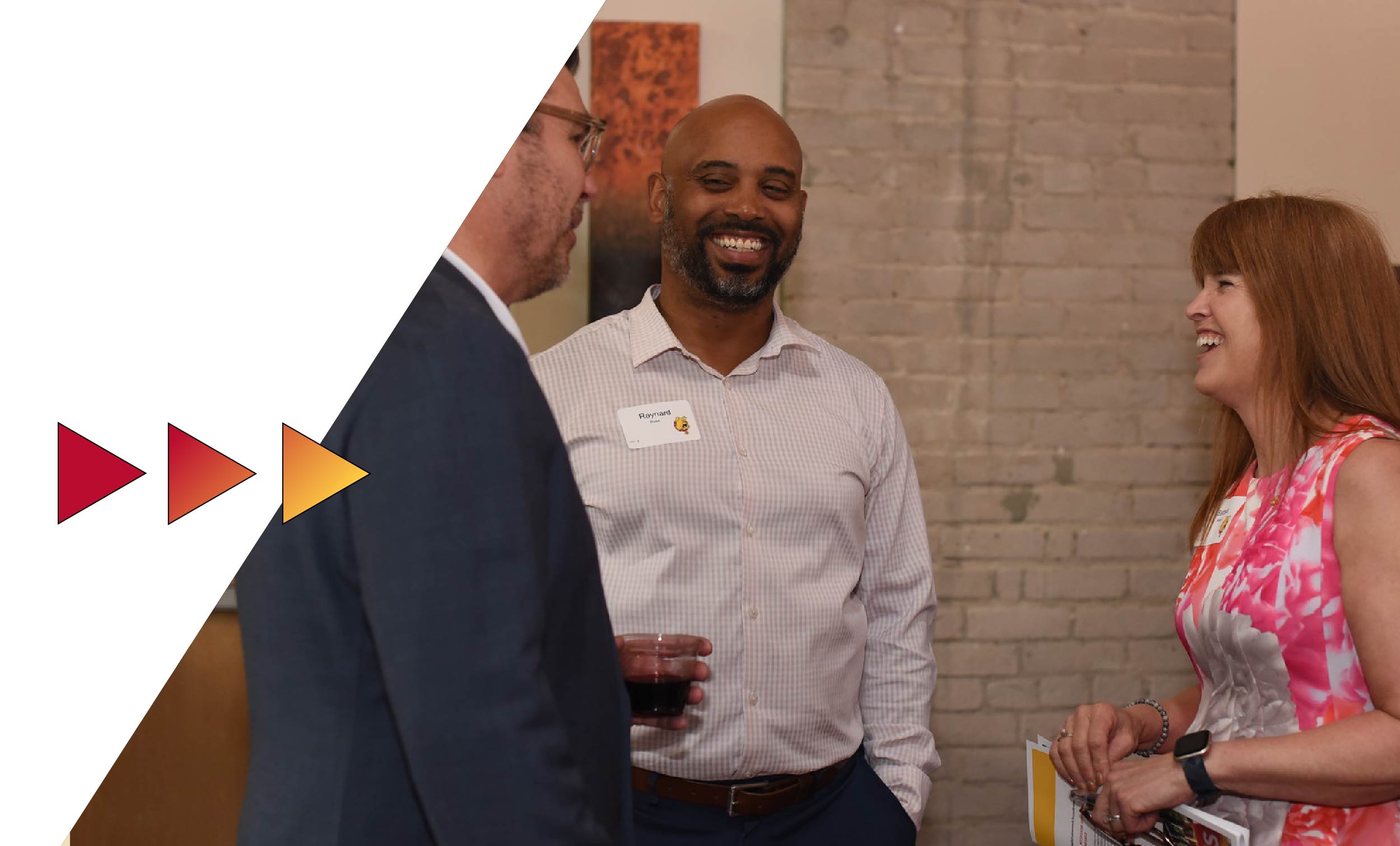 Ferris Grand Rapids Council members speaking at event