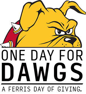 One Day for Dawgs logo Black