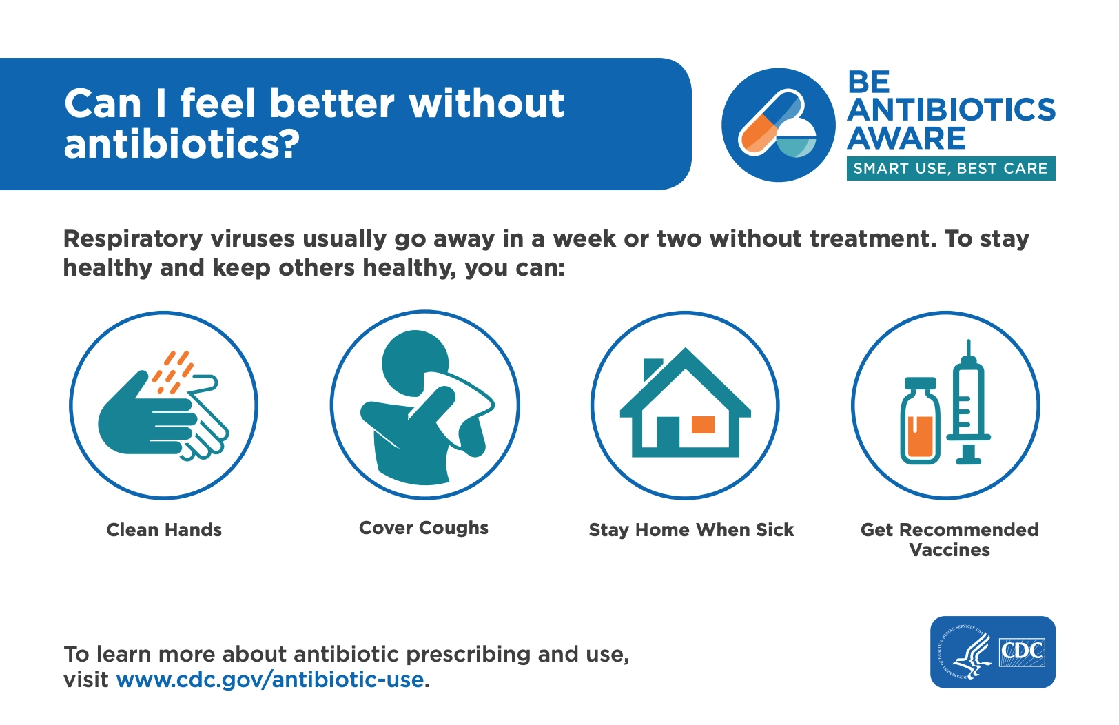 Can I feel better without antibiotics