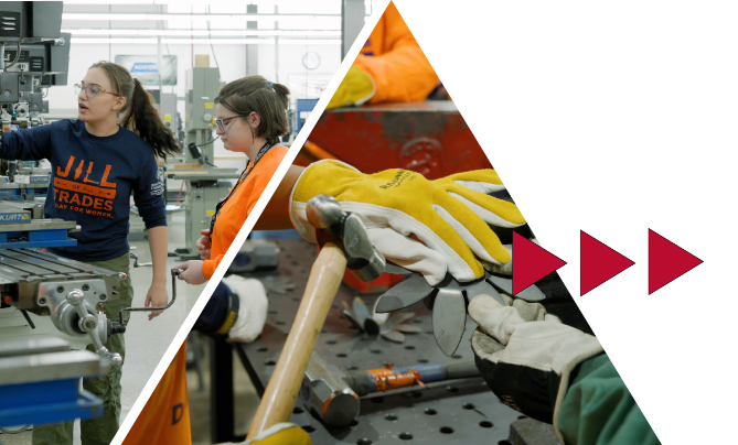 Students at Jill of All Trades