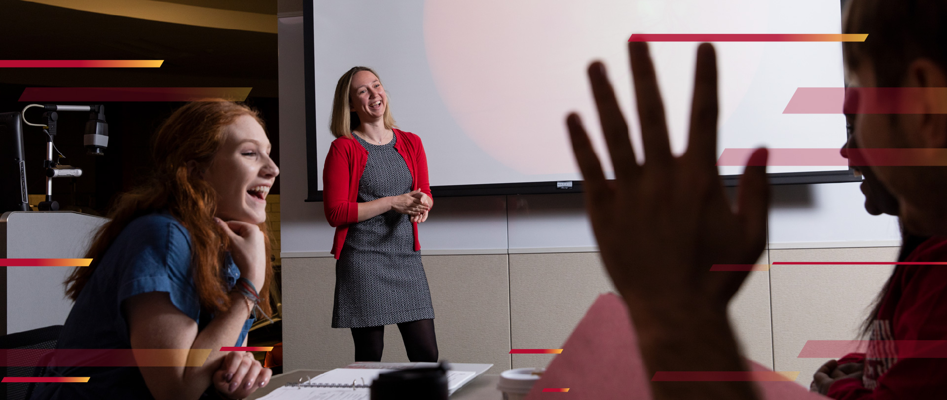 Students in a classroom at Ferris State University