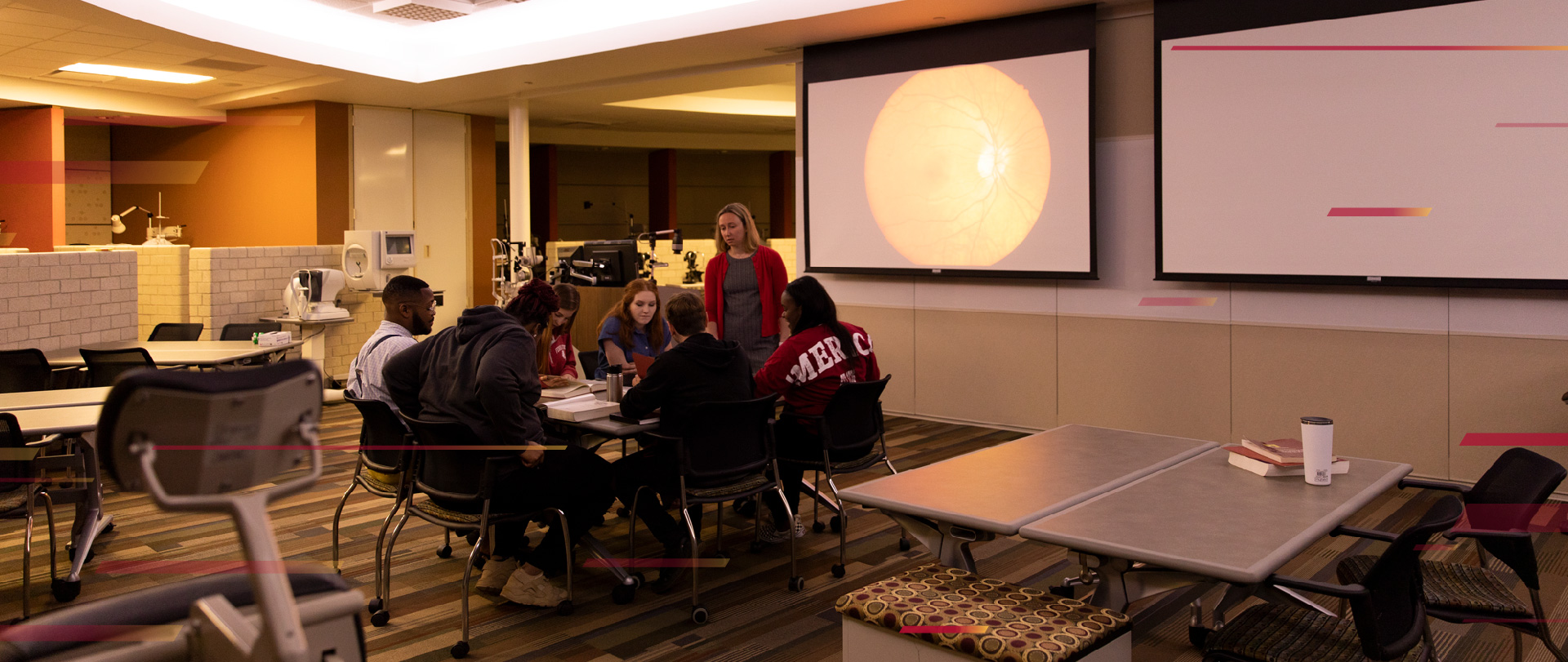 Students in classroom