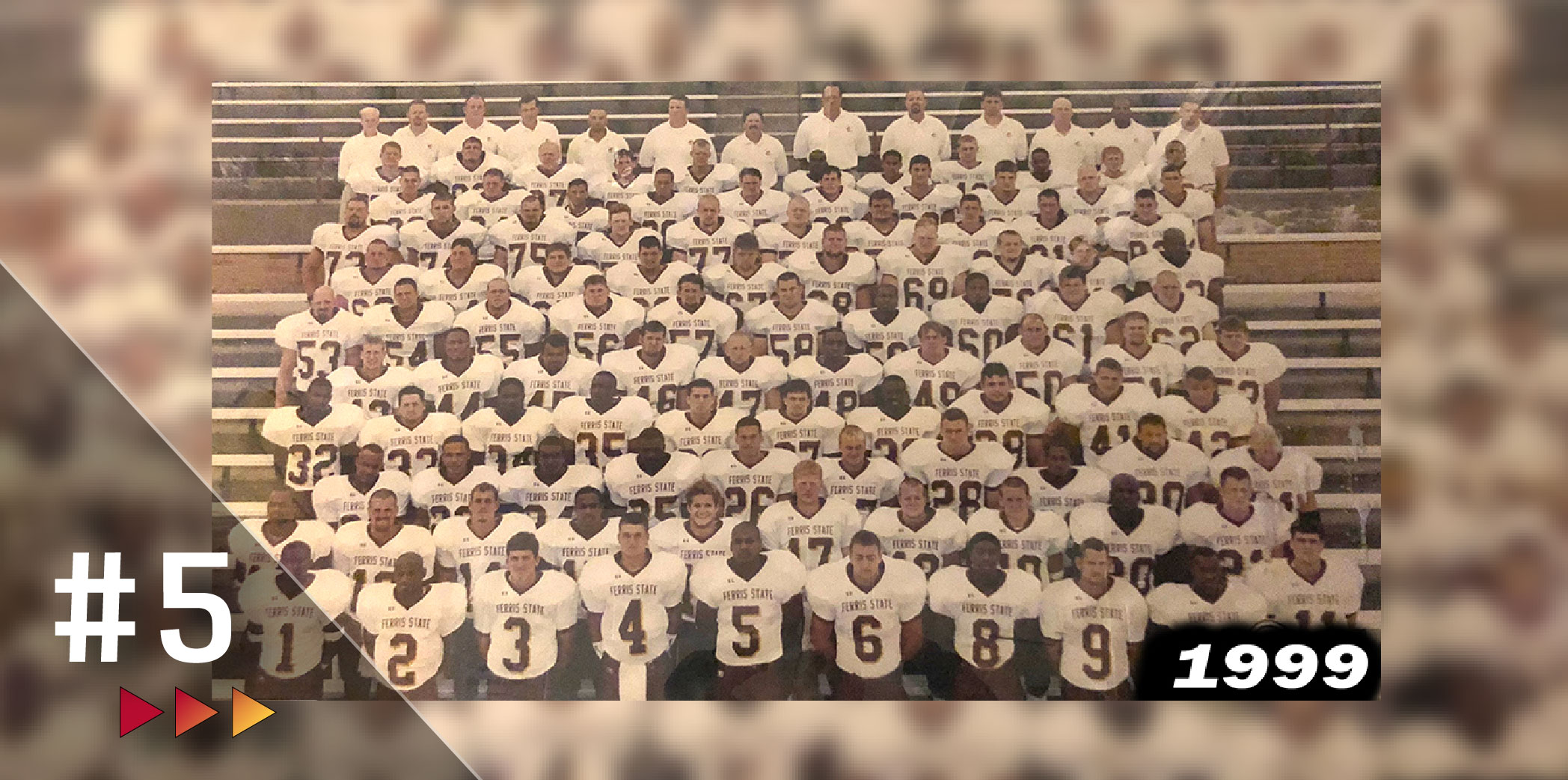 1999 Ferris State football team, number five
