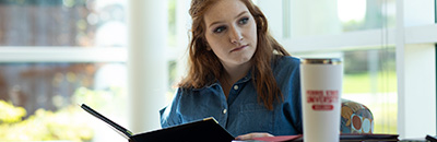 Student in the David L. Eisler Center
