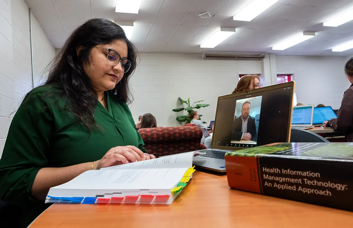 Public health student at Ferris State University