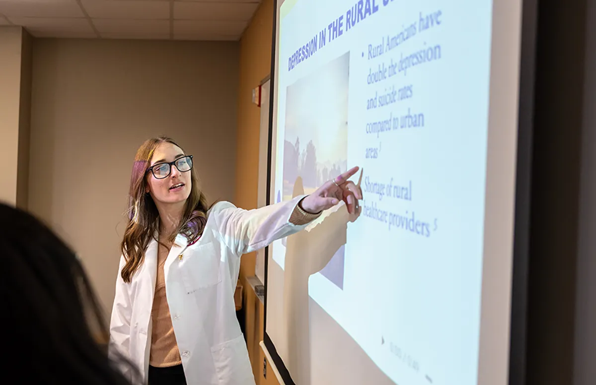 Public health student at Ferris State University