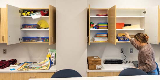 classroom for young children
