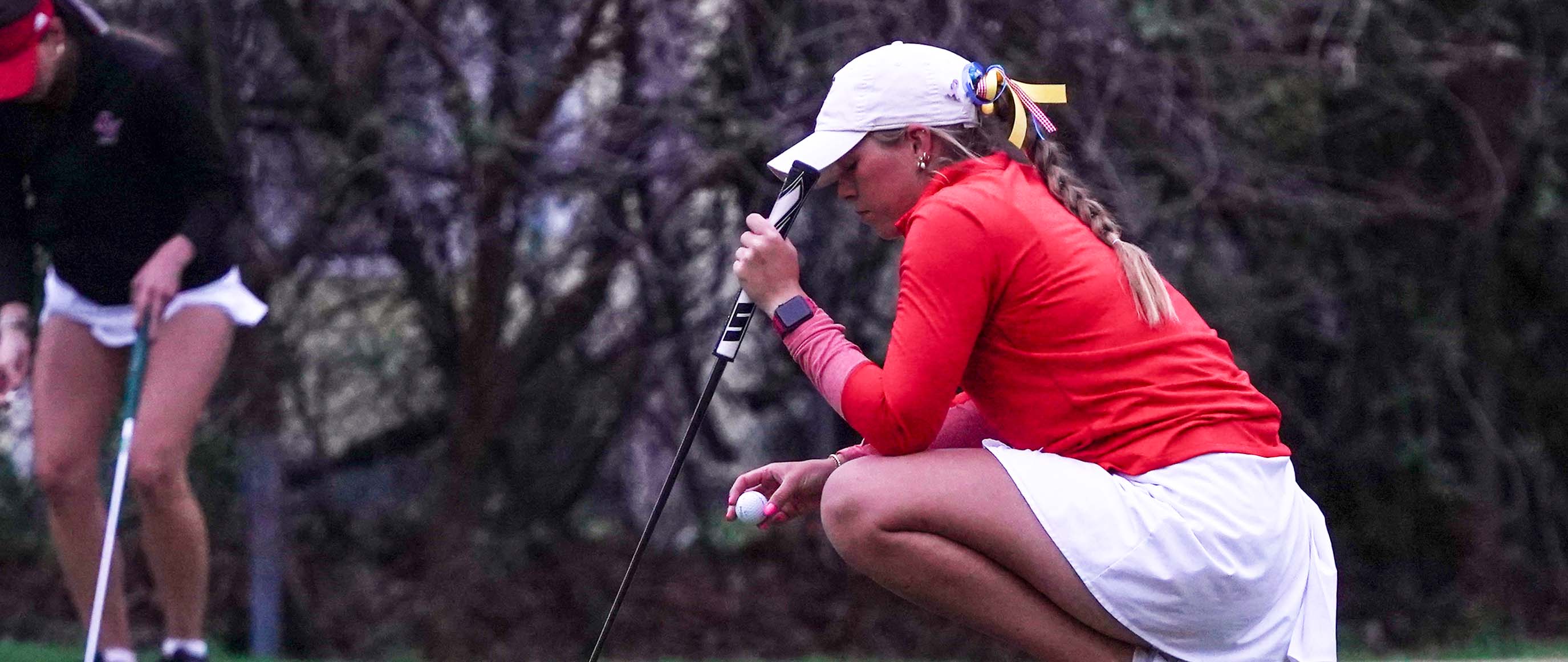 Kamryn Shannon at the 2026 NCAA DII golf championships.