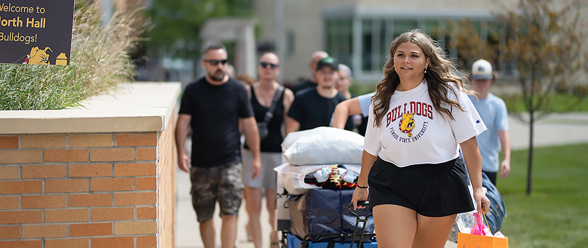 freshman moving into Ferris State