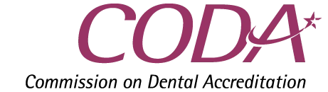Logo for CODA, the Comimission on Dental Accreditation