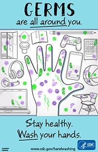 Germs are everywhere