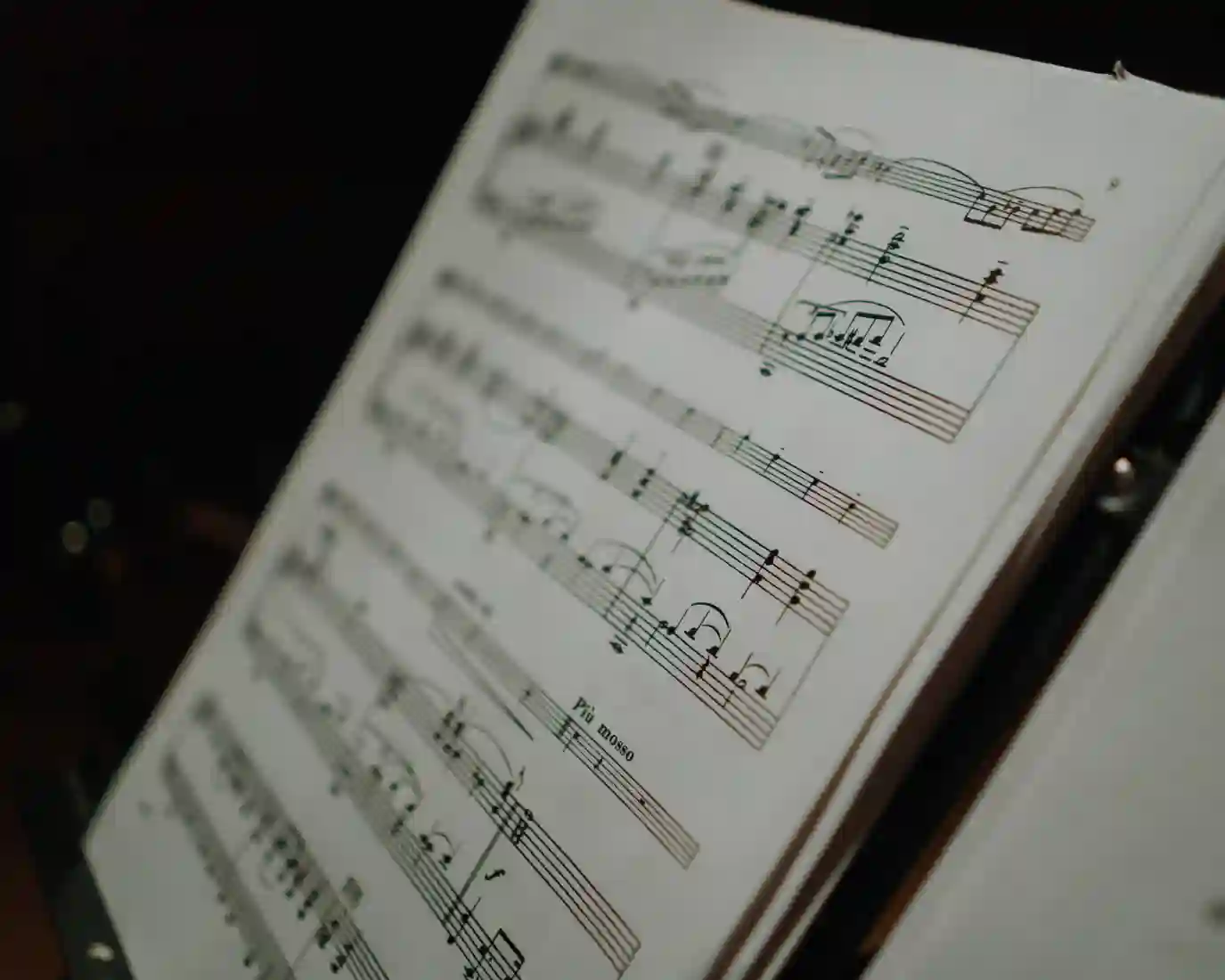 Sheet music.