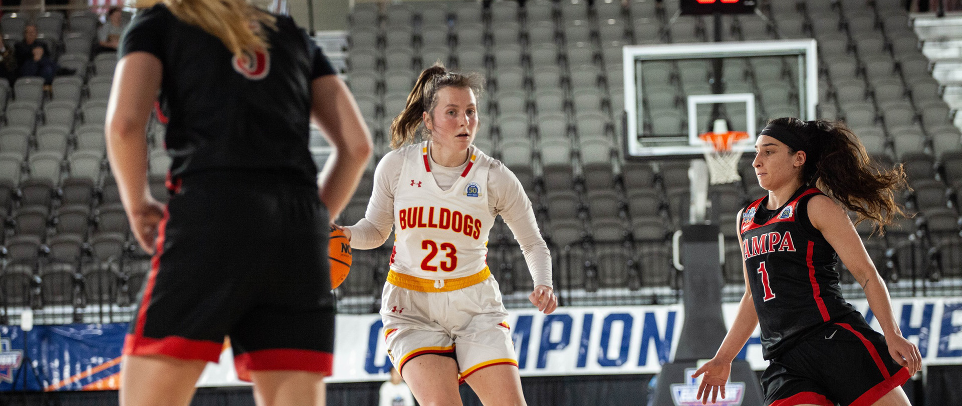 Ferris State women's basketball competing in the sweet sixteen at the NCAA tournament