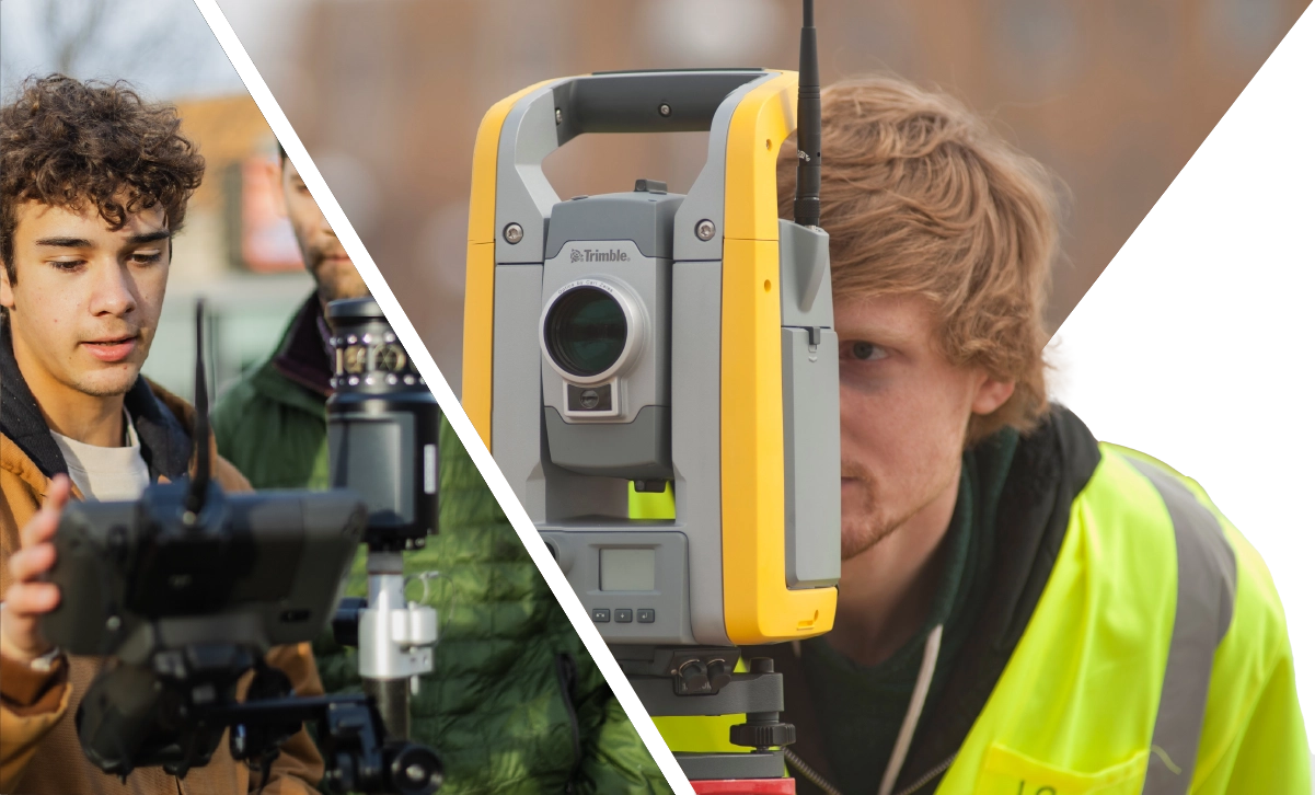 surveying engineering students