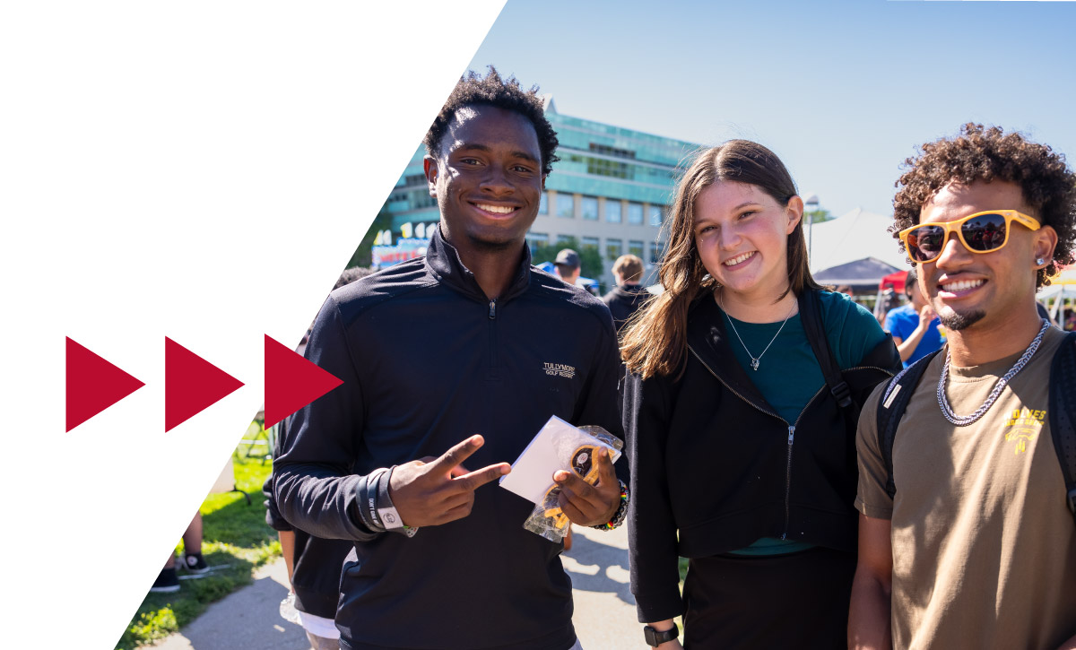 Students at founders day