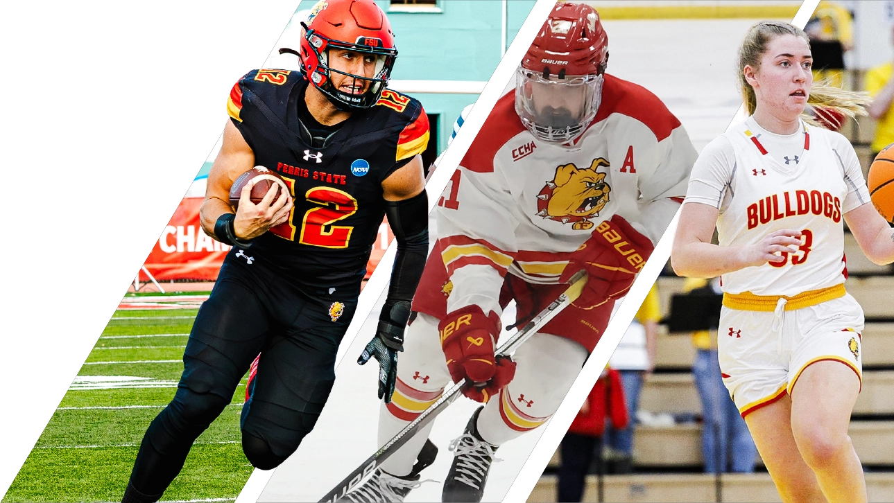Ferris State Bulldogs athletics action