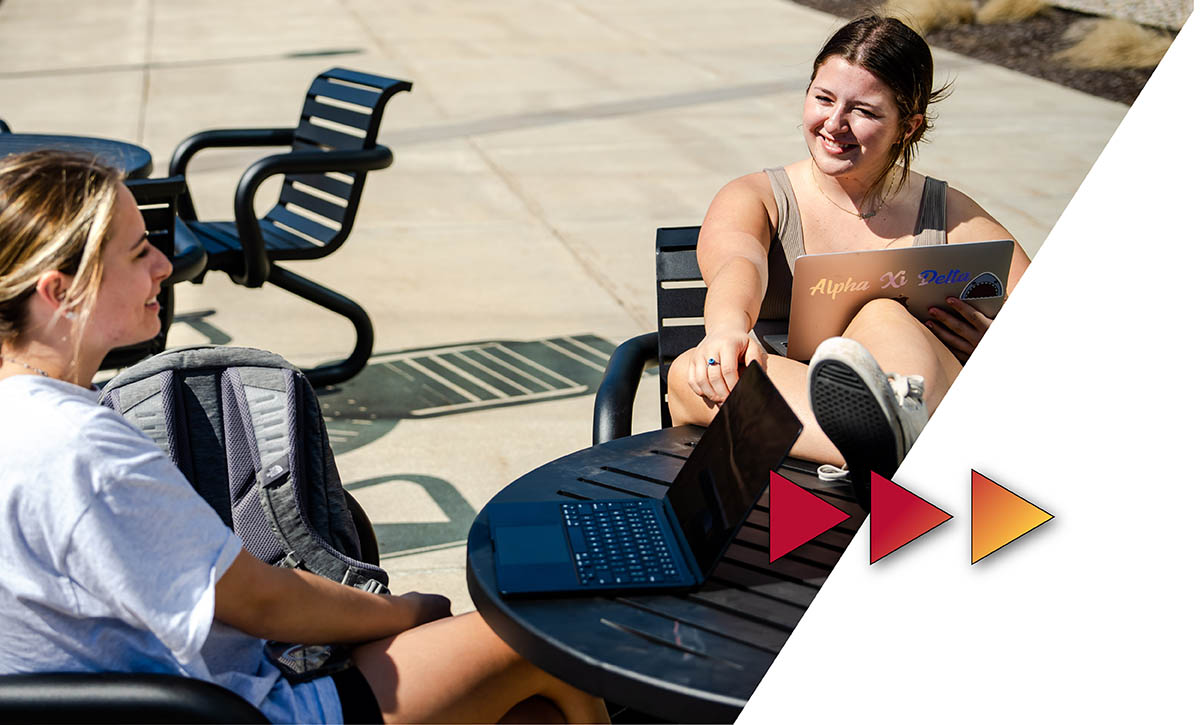 Students at Ferris State University in Big Rapids MI