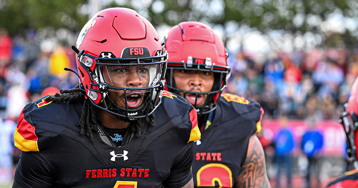 two football players on the field