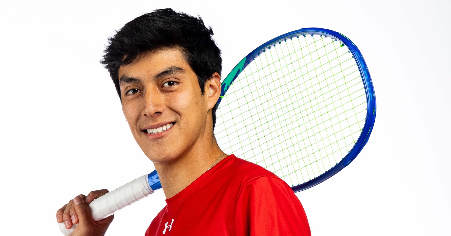 Action shot of Perez