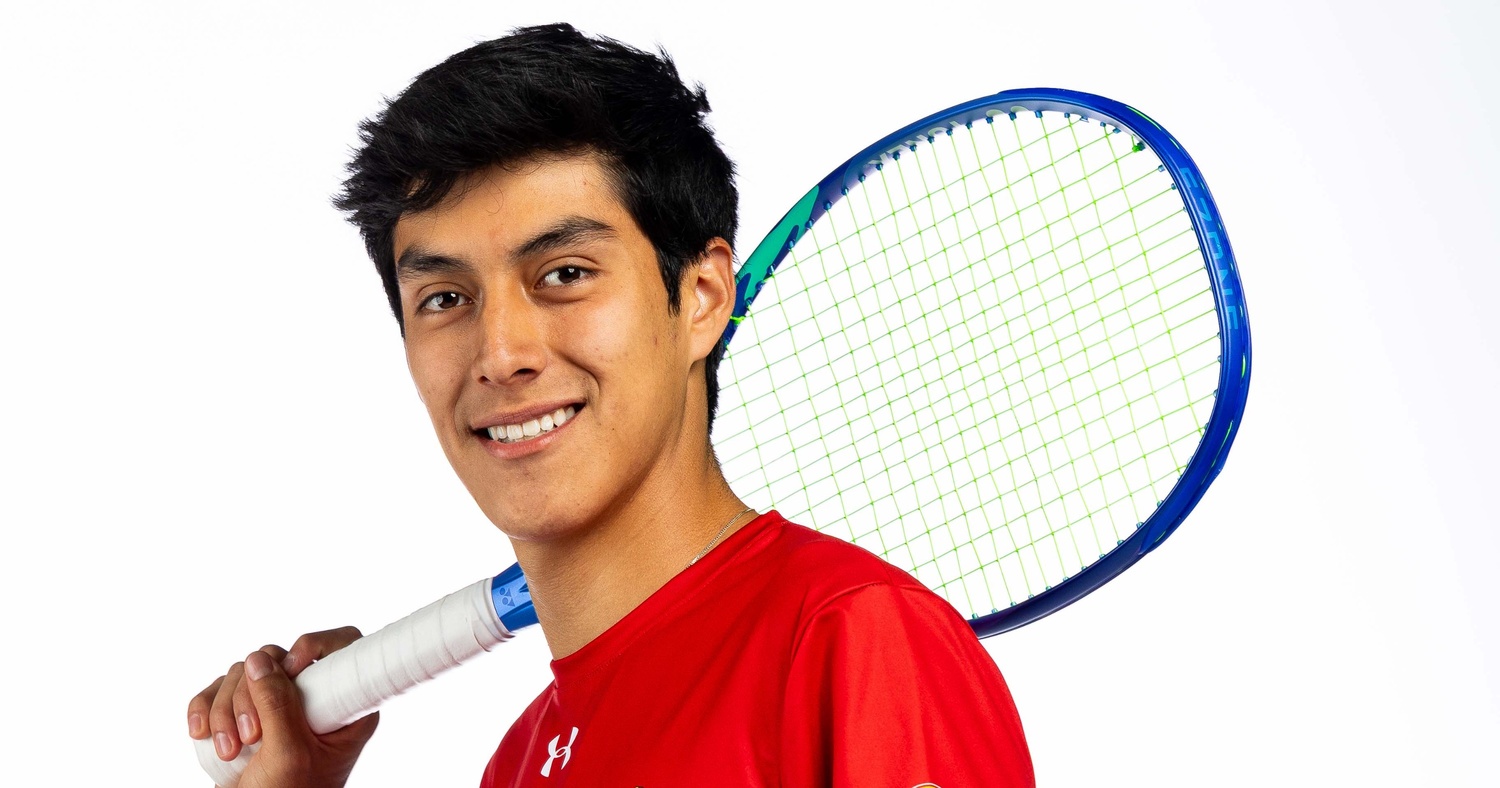 Action shot of Jose Perez