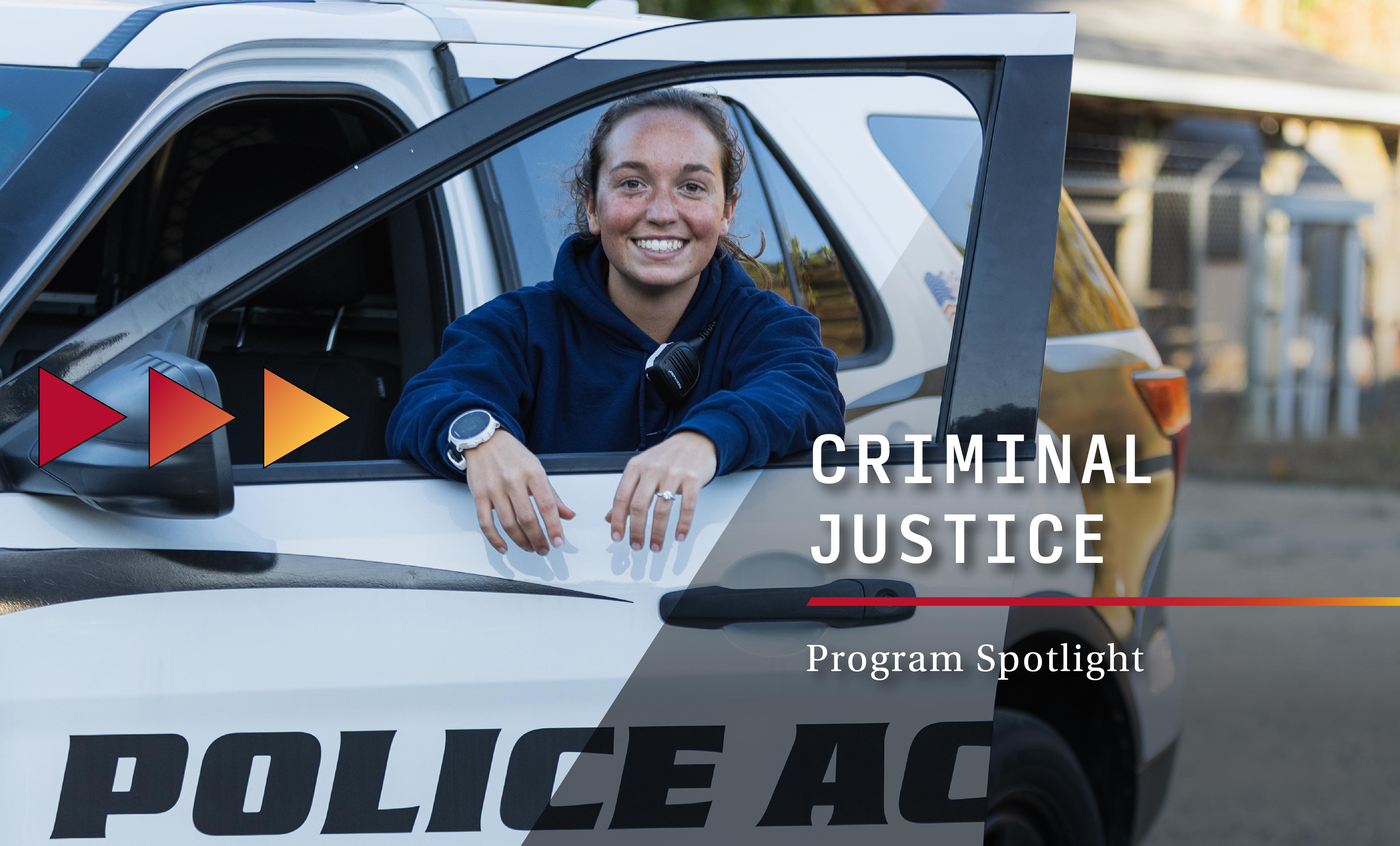 program spotlight for the criminal justice program