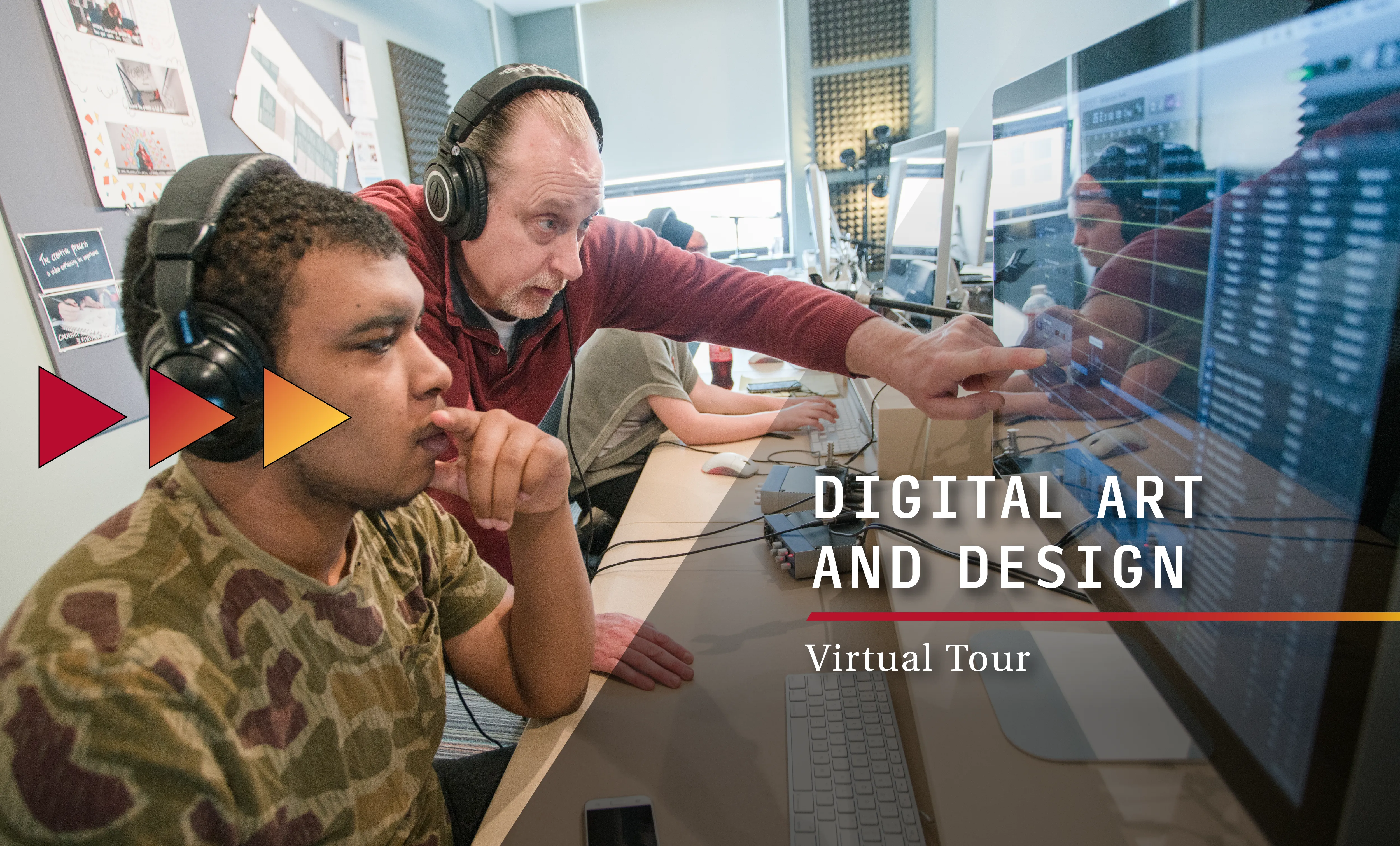 virtual tour of digital art and design program