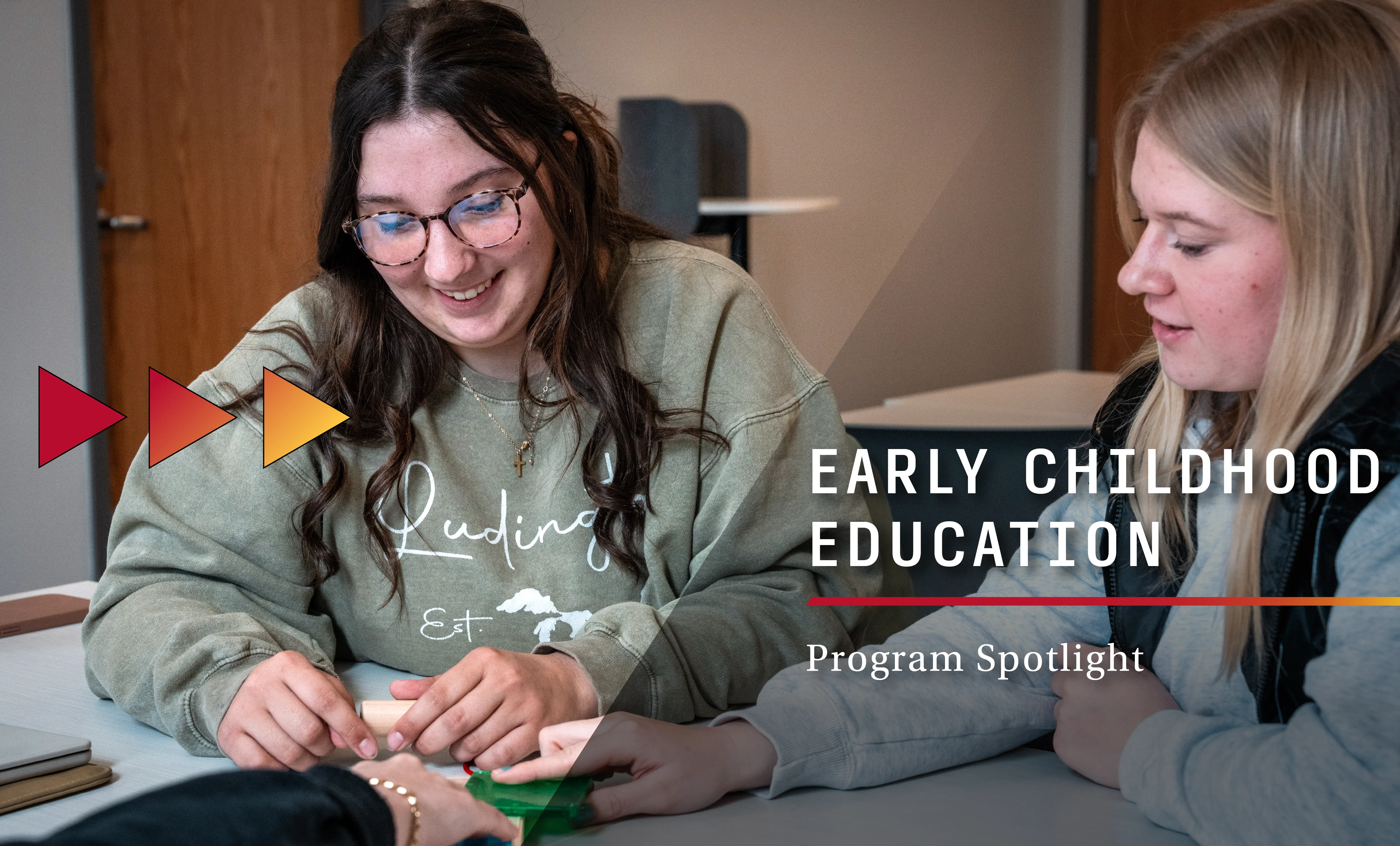 thumbnail for an early childhood education spotlight video