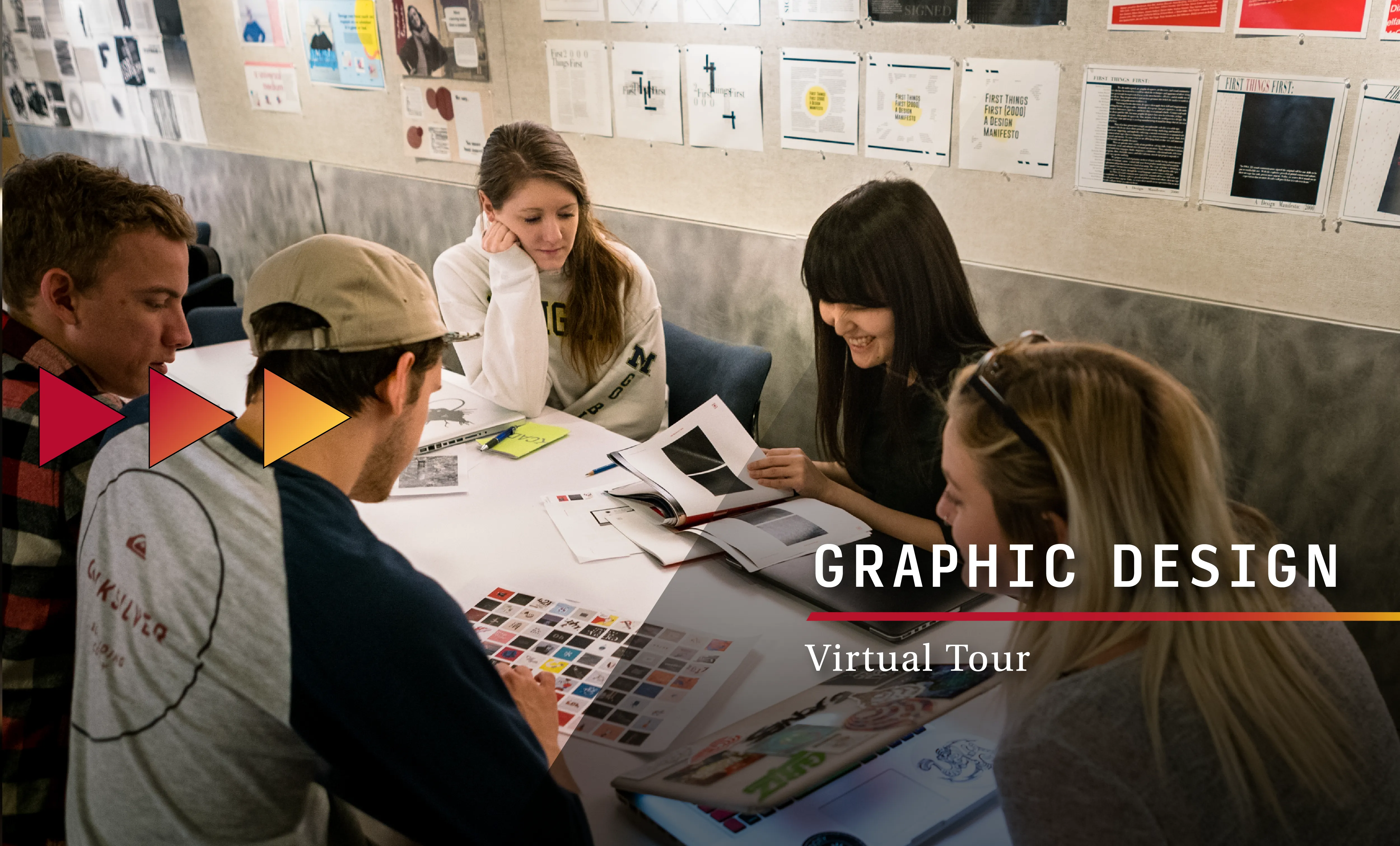 graphic design virtual tour