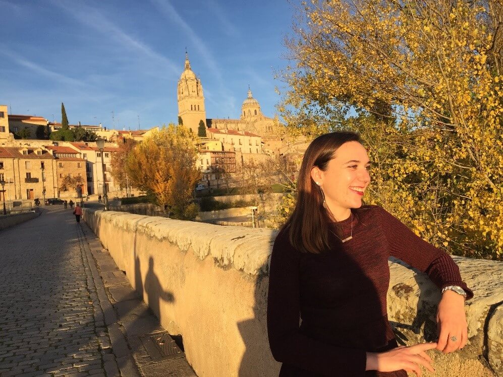 Rebecca in Spain