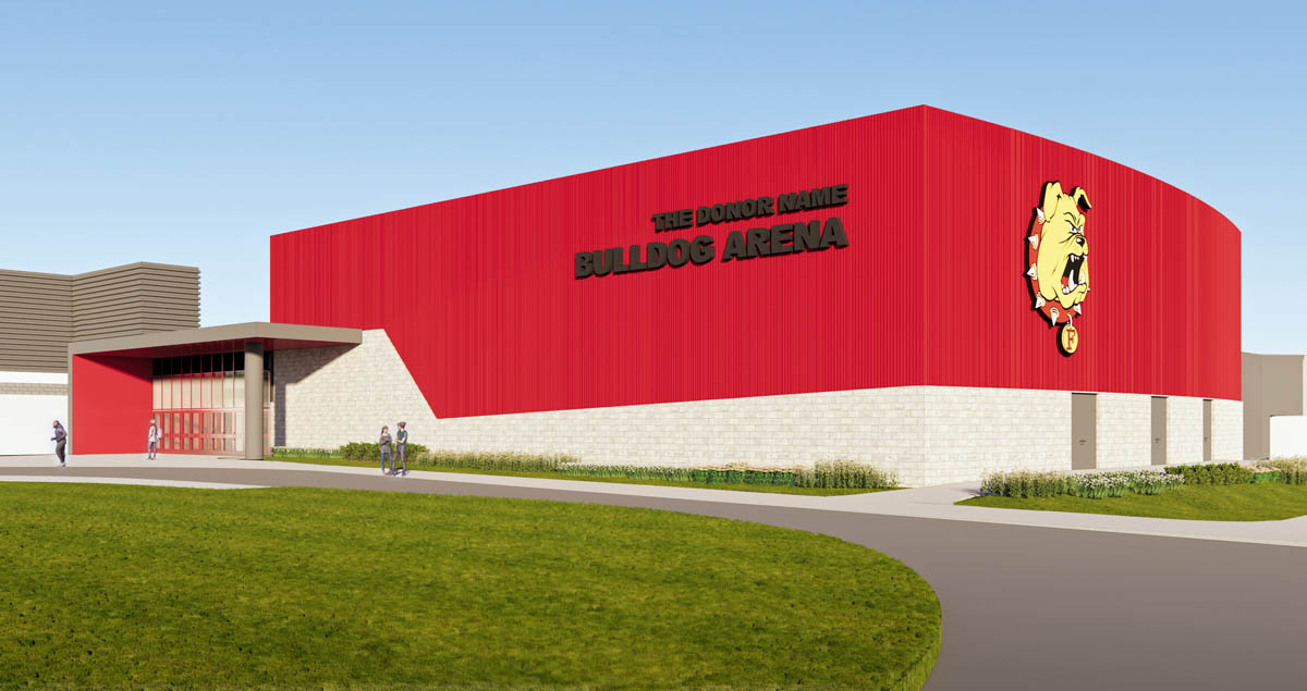 Rendering of Bulldog Arena