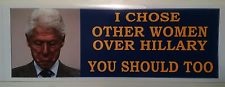 Bill Clinton Bumper Sticker