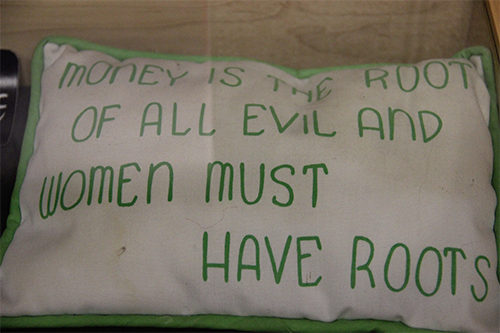Money is the root of all evil, and women must have roots