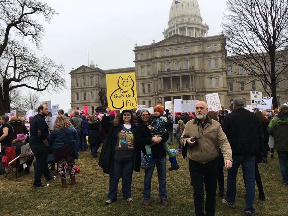 Women's march on Lansing